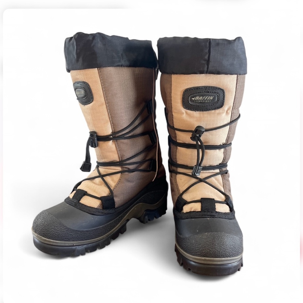 Baffin Black and Tan Winter Boots